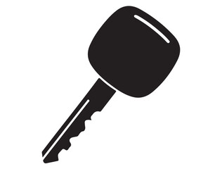 CAR KEY SILHOUETTE