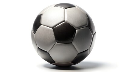 Fototapeta premium Classic Black and White Soccer Ball