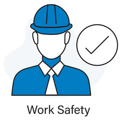 Prioritize Protection Building a Safer Workplace Together, Safe Today, Strong Tomorrow Your Safety Is Our Priority, vector