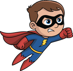 Cartoon Superhero