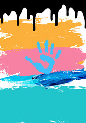 abstract watercolor background