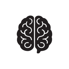 human brain vector illustration