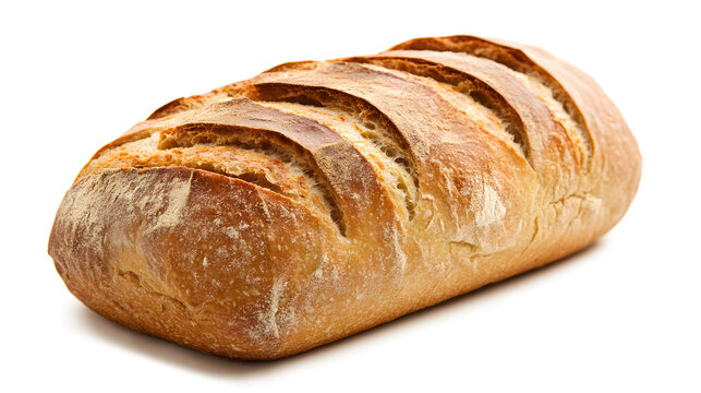 A long loaf of bread with a crusty edge