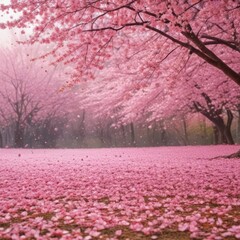 spring in the park, cherry blossom in spring, pink cherry blossom