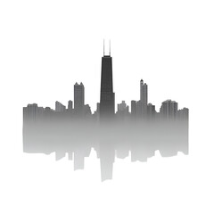 Abstract grayscale image design background