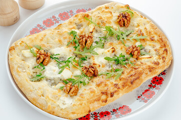 restaurant food on a white background. photos for the menu