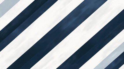 Obraz premium Diagonal stripes in shades of white, grey, and navy blue