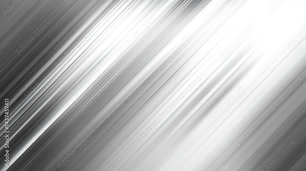 Poster abstract diagonal lines in grayscale