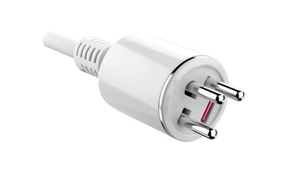 Electrical Plug Connector for Energy, Electronics and Tech isolated on transparent background