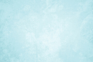 Pastel blue and white concrete stone texture for background in summer wallpaper. Cement and sand wall of tone vintage. Concrete abstract wall of light cyan color, cement texture mint green for design.