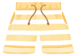 Yellow shorts