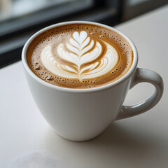 cup of cappuccino