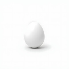 egg on white background