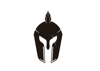 Spartan icon logo design inspiration vector template