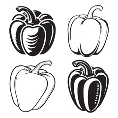 A Minimalist Fruit Vector Art