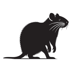 Premium-grade agouti silhouette vector developed for elite design standards – agouti silhouette – agouti vector – agouti illustration – silhouette of agouti

