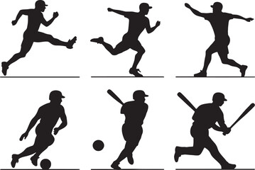 Fototapeta premium vector silhouettes of people