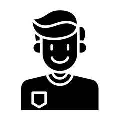 football player icon	