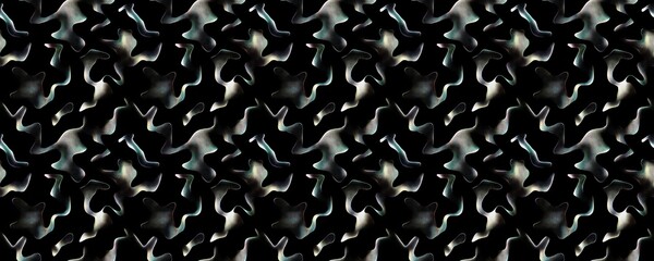 Distorted Harmony – VHS Chromatic Loop on Black