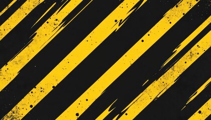 Diagonal stripes, caution, grunge texture, warning background, design