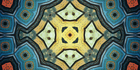 Seamless art pattern. Art flower. Texture artistic pattern