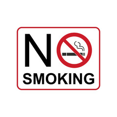 no smoking sign