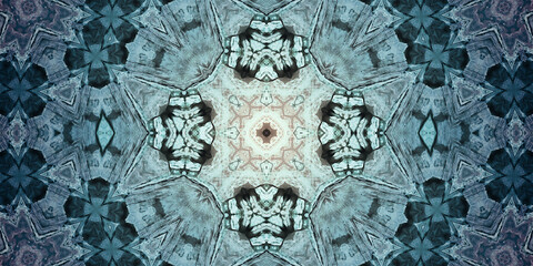 Seamless art pattern. Art flower. Texture artistic pattern