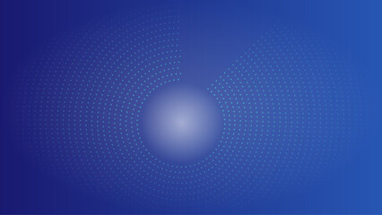 abstract blue background with circles
