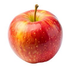 Juicy Red Apple Fresh Crisp and Delicious isolated on transparent background
