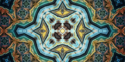 Seamless art pattern. Art flower. Texture artistic pattern