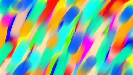 abstract consisting of bright colorful strokes