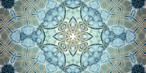 Seamless art pattern. Art flower. Texture artistic pattern