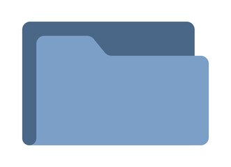 Folder icon vector illustration. Files and documents