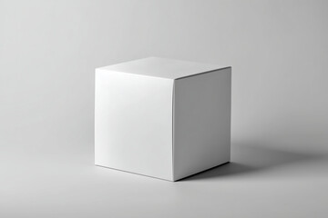 Naklejka premium Opening Medicine Box Mockup Top View on Green Background