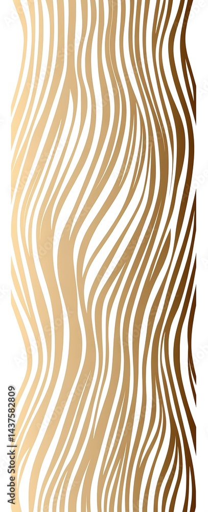 Poster a simple vector pattern of gold and white lines, with vertical stripes and a thin, wavy line pattern