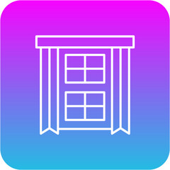 Smart Curtains Icon