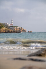 Der Punta de Ses Crestes, Leuchtturm in Portocolom