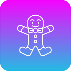 Gingerbread man Icon