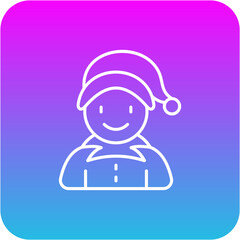 Fototapeta premium Elf Icon