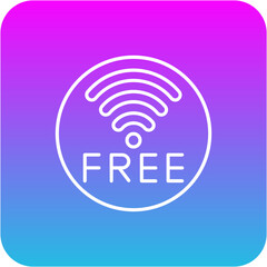 Free wifi Icon