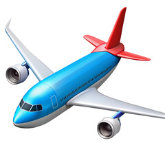 airplane isolated on white background