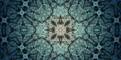 Seamless art pattern. Art flower. Texture artistic pattern