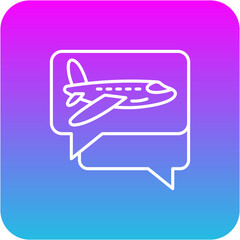 Travel chat Icon