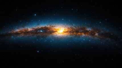 Obraz premium Cosmic Wonder: A Stunning View of the Andromeda Galaxy