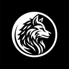 Noble Wolf Head Logo Sentinel