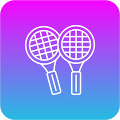 Tennis Racket Icon