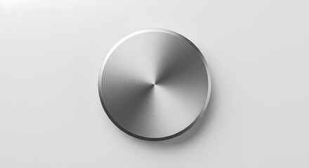 Shiny Metal Knob Free Stock Photo  Texture