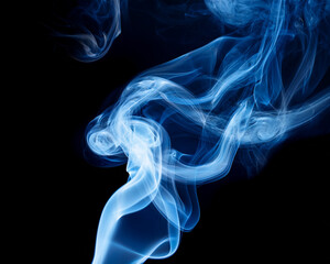 clear png of blue smoke