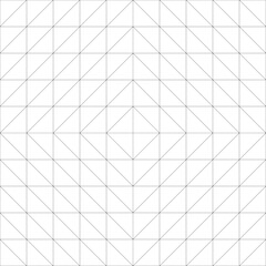 Diamond Half-Square Triangle Pattern Vector. Seamless pattern