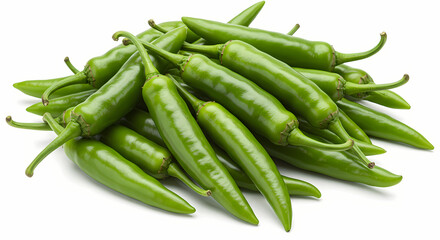 Green Chili Peppers HighResolution Images Food Photography Spicy Ingredients Fresh Produce